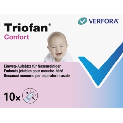 Triofan Confort Aufsätze Nasenreiniger 10 Stück