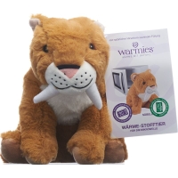 Warmies Wärme-Stofftier Saebelzahntiger Lavendel