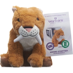 Warmies Wärme-Stofftier Saebelzahntiger Lavendel