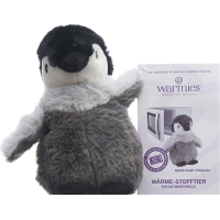 Warmies Minis Wärme-Stofftier Baby-Pinguin Lavend