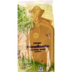 Sänger Hot-water bottle Natural rubber Lamel 2L 1-sided gel