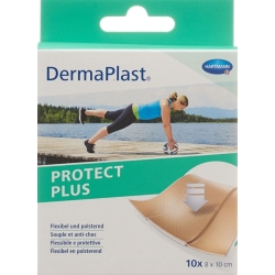 Dermaplast Protect Plus 8cmx10cm 10 Pieces