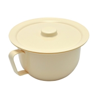 Sundo Nachttopf M Deckel Griff 13x22cm Elfenbein