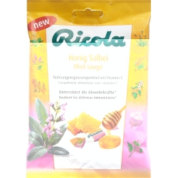 Ricola Honig Salbei mit Zucker Beutel 75g