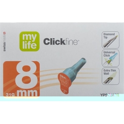 Mylife Clickfine Pen Nadeln 8mm 31g (neu) 100 Stück