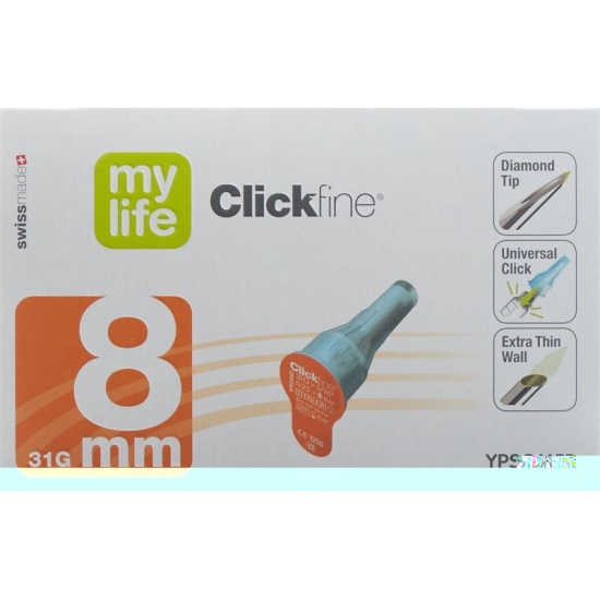 Mylife Clickfine Pen Nadeln 8mm 31g (neu) 100 Stück buy online
