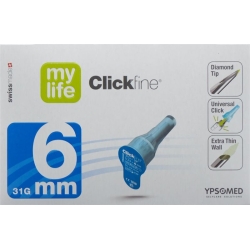 Mylife Clickfine Pen Nadeln 6mm 31g (neu) 100 Stück