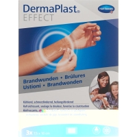 Dermaplast Effect Burns plaster size 75x100mm 3 pieces