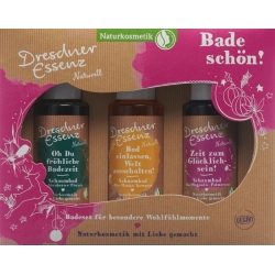 Dresdner Geschenkset Naturell Bade Schoen