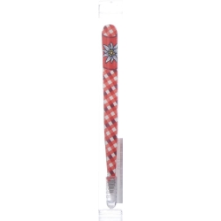 Hausmann Pinzette Schräg Edelweiss Karo Rot