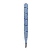 Hausmann Pinzette Schräg Edelweiss Blau
