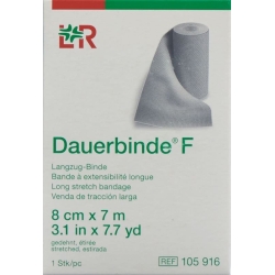 L&r Dauerbinde F 8cmx7m