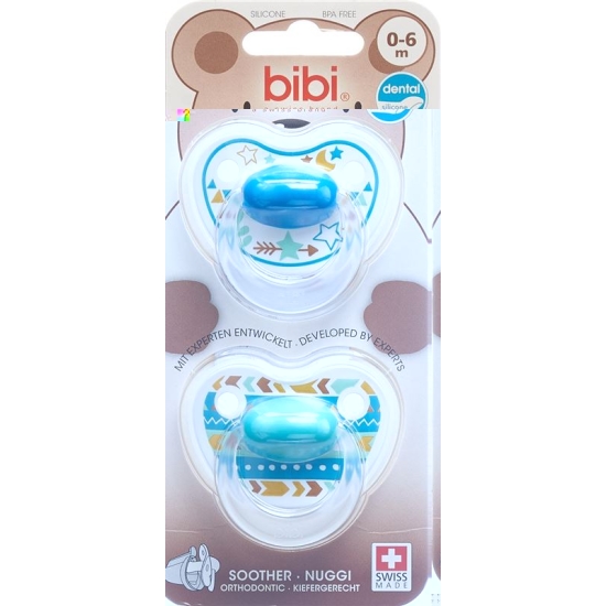Bibi Nuggi Dental Happiness 0-6 Ring Trends Duo Main buy online