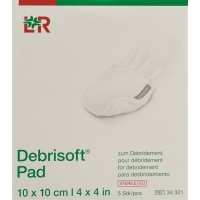 Debrisoft Kompressen 10x10cm Steril 5 Stück