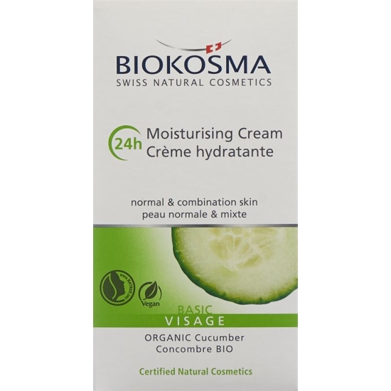 Biokosma Basic 24 Moisturizer Organic Cucumber 30ml