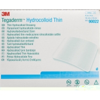 3M Tegaderm Hydrokolloid Thin 10x10cm Quadra 5 Stück
