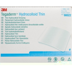 3M Tegaderm Hydrokolloid Thin 10x10cm Quadra 5 Stück