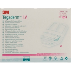 3M Tegaderm Iv für Katheter 7x8.5cm 100 Stück