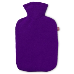 Emosan hot water bottle classic 1.8L fleece violet