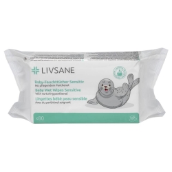 Livsane Baby-feuchttücher Sensitiv 80 Stück