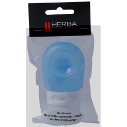 Herba Silikon Reiseflasche mit Saugna 37ml Blau