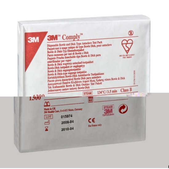 3M Comply Bowie-Dick Einmaltestpaket Dampf 20 Stück buy online
