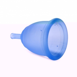 Ruby Cup Menstrual Cup Medium Blue