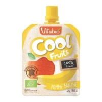 Vitabio Cool Fruits Apfel Banane Bio 12 Beutel 90g