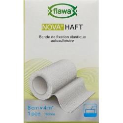 Flawa Nova Haft Cohesive Gauze Bandage 8cmx4m