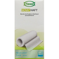 Flawa Nova Haft Cohesive Gauze Bandage 10cmx4m