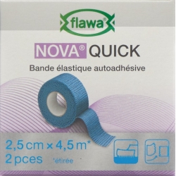 Flawa Nova Quick Kohae Reissbin 2.5cmx4.5m Bl 2 Stück
