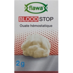 Flawa Hemostatic Cotton Wool Sterilized Glass 2g