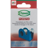 Flawa Porefix Heftpflaster 2.5cmx5m Dispenser