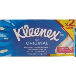 Kleenex Original Kosmetiktücher Duo Neu 2x 80 Stück