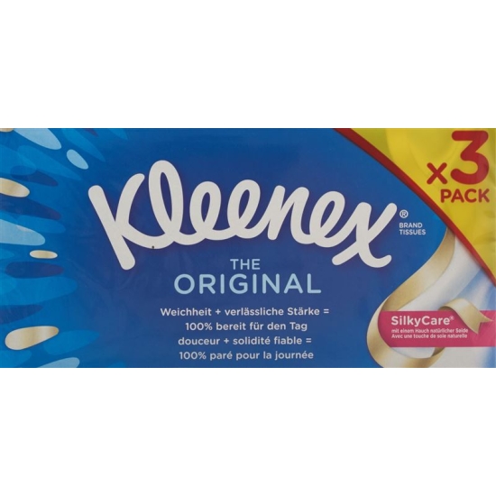Kleenex Original Kosmetiktuech Trio Neu 3x 80 Stück buy online