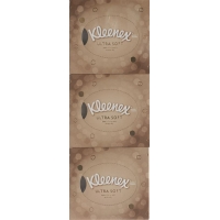 Kleenex Ultrasoft Kosmetiktue Wuerf Trio 3x 56 Stück