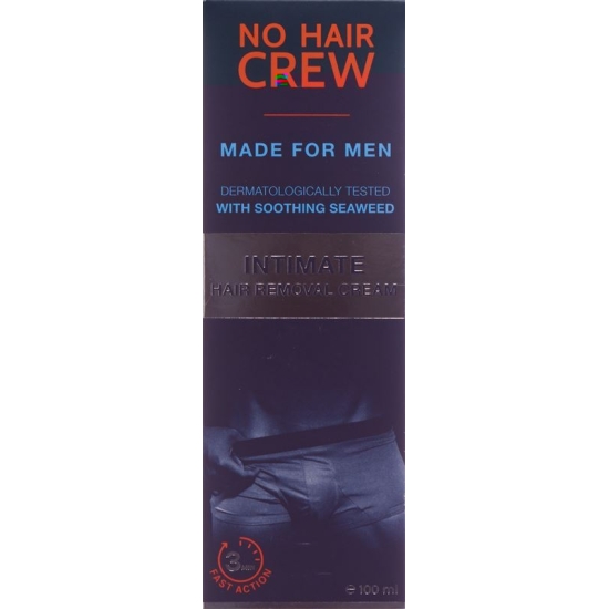 No Hair Crew Enthaarungscreme Intim Männer 100ml buy online