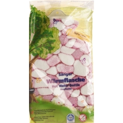 Saenger Wärmflasche Naturkau 2L Plueschbe Mosaik