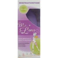 Me Luna Menstrual Cup Classic L Ring Purple