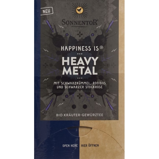 Sonnentor Happiness Is Heavy Metal Tee Beutel 18 Stück buy online