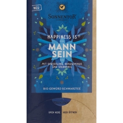 Sonnentor Happiness Is Mann Sein Tee Beutel 18 Stück