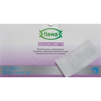 Flawa Solvaline N Kompressen Steril 10x20cm 25 Stück