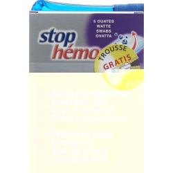Stop Hemo Watte + Etui Geschenkt Beutel 5 Stück