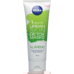 Nivea 1 Minute Urban Skin Detox Maske Klaer 75ml