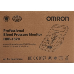 Omron upper arm blood pressure monitor Hbp-1320-e