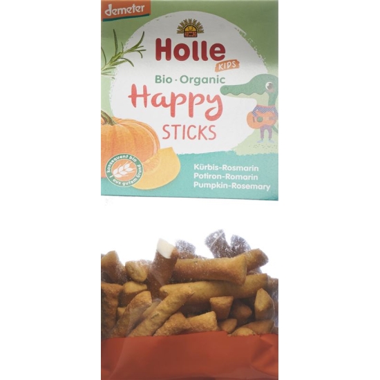 Holle Happy Sticks Pumpkin with Rosemary Bag 100g buy online