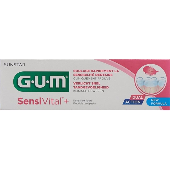 Gum Sensivital + Zahnpasta Tube 75ml buy online