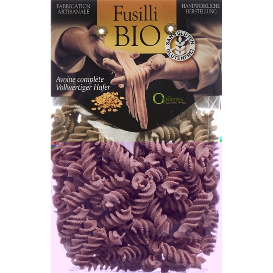 Optimys Vollkornhafer Fusilli Bio Beutel 200g buy online