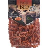 Optimys Rotes Linsenmehl Fusilli Bio Beutel 250g