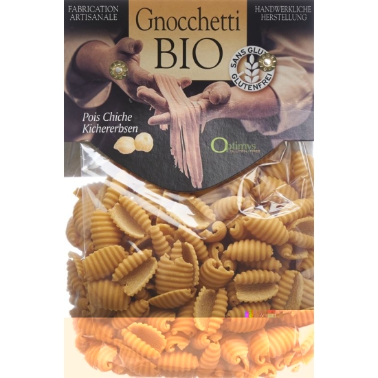 Optimys Gnocchetti Kichererbsen Bio Beutel 250g buy online